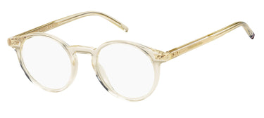 Premium Men Tommy Hilfiger Eyeglasses: TH 1813 - Champagne - SpecSMART Eye Clinic (Diagonal View)